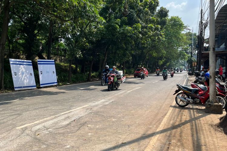 Jalan Raya Lenteng Agung Arah Depok Sudah Dibuka Penuh