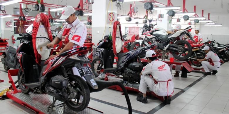 Bengkel resmi Honda di Jawa Barat buka setiap hari.