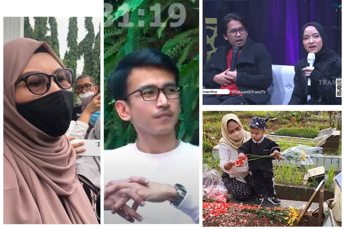 Kolase foto Ibu Gaga Muhammad, Adam Deni, Gala Sky Andriansyah, Ayus dan Nissa Sabyan