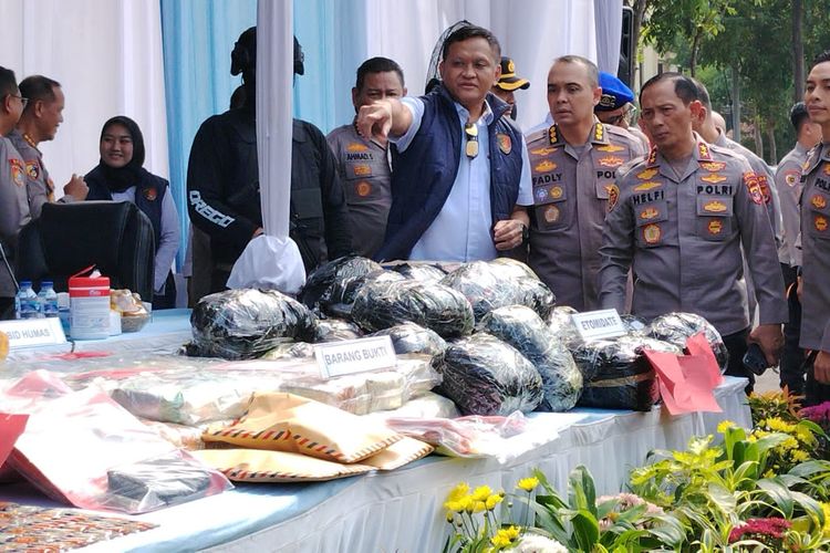85,9 Kg Sabu Disita dalam 14 Hari Operasi Antik Krakatau, 529 Tersangka Ditangkap