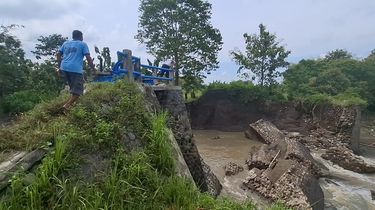 Bendungan Kedungrejo Jebol, Ribuan Hektar Sawah di Madiun Terancam Kekeringan