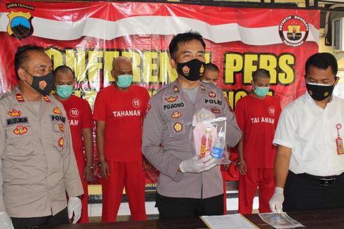 Pesta Sabu Saat PPKM Darurat di Purbalingga, 4 Pemuda Ditangkap