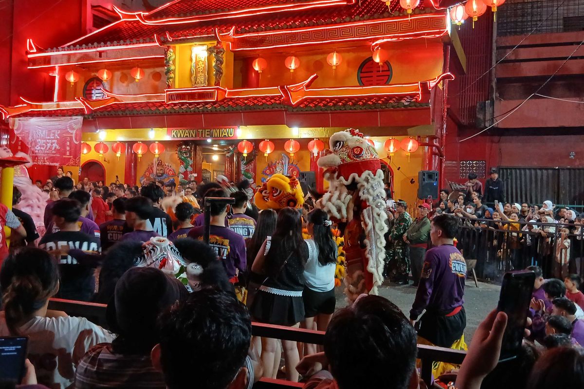 Puncak Imlek di Kelenteng Kwan Tie Miau Pangkalpinang Usung Semangat "Kuda  Api"