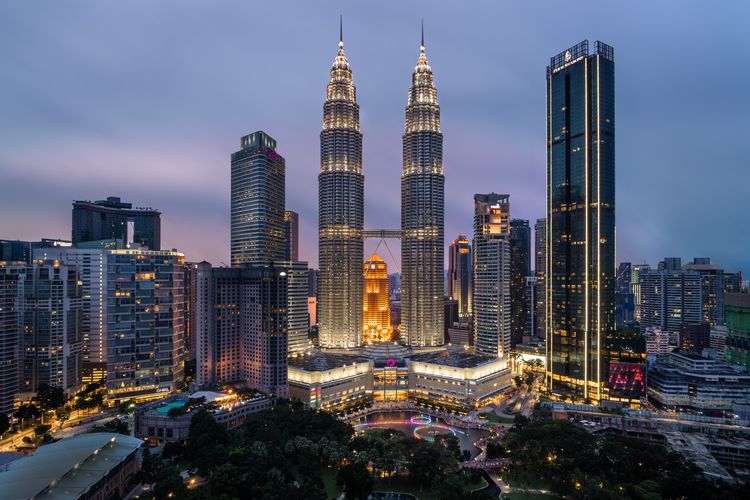 Ilustrasi Kuala Lumpur, Malaysia.
