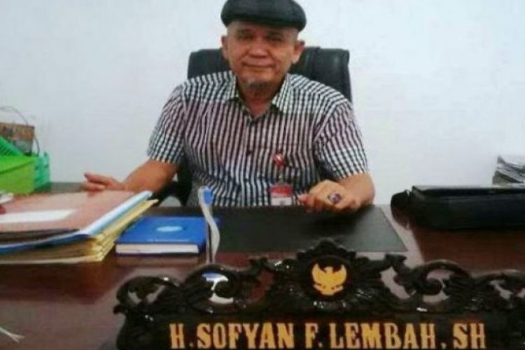 Foto//Kepala ORI Sulteng,Sofyan Farid Lemba