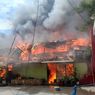 Kebakaran di Samping Polsek Makassar, Petugas Damkar Kena Pukul
