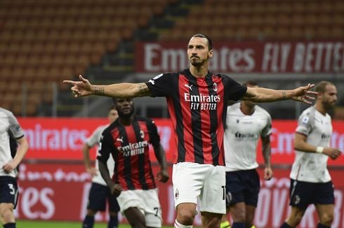 Ibrahimovic Bisa Ukir 2 Catatan Penting dalam Laga AC Milan Vs Crotone