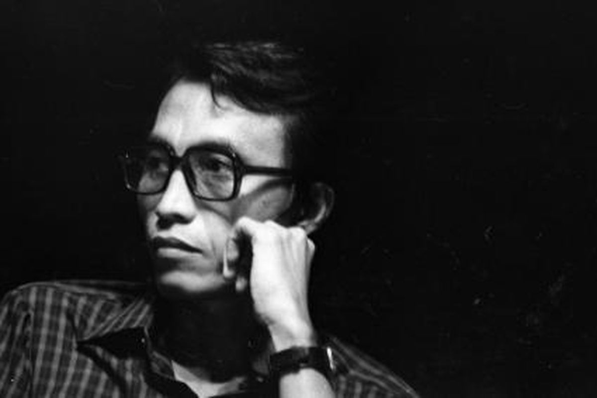 Sapardi Djoko Damono, sastrawan dan dosen UI pada Temu Kritikus dan Sastrawan, 12-16 Desember 1984.