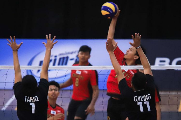 Sistem pertandingan yang digelar pada  Liga Mahasiswa (LIMA) Volleyball Nationals Season 7 adalah setengah kompetisi dengan dua tim teratas yang maju ke semifinal.
