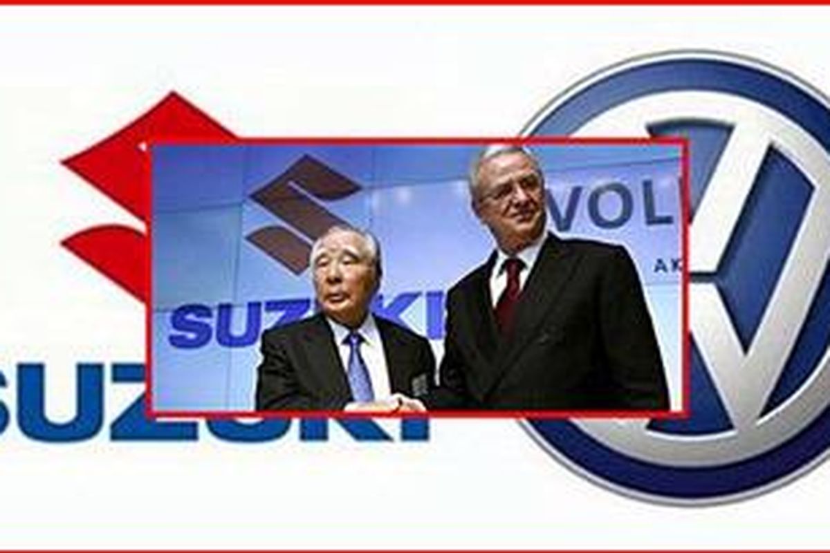 Osamu dan CEO VW Martin Winterkorn
