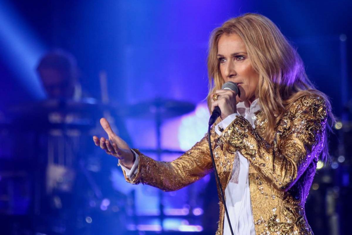 Penampilan Diva kenamaan dunia Celine Dion pada konser Live Tour 2018 di Sentul International Convention Center, Bogor, Jawa Barat, Sabtu (7/7/2018). Lagu The Power Of Love dibawakan saat pembukaan konser pertamanya di Indonesia.