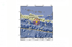 Berpusat di Blitar, Gempa M 6,2 Dirasakan di Yogyakarta hingga Bali