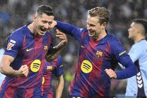 Hasil Celta Vigo Vs Barcelona 2-4: Lewandowski Hattrick, Barca Pangkas Jarak dengan Madrid