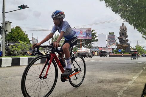 Ingin Tantang Ganjar Balap Sepeda, Siswa SMP di Cilacap Nekat Gowes ke Semarang