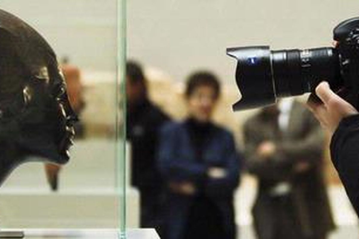 Salah satu patung yang ditemukan lagi di Jerman.