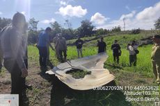 Potongan Besi Roket China Dipindahkan ke Pontianak untuk Edukasi Publik