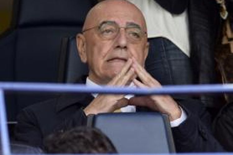 Wakil Presiden AC Milan, Adriano Galliani.