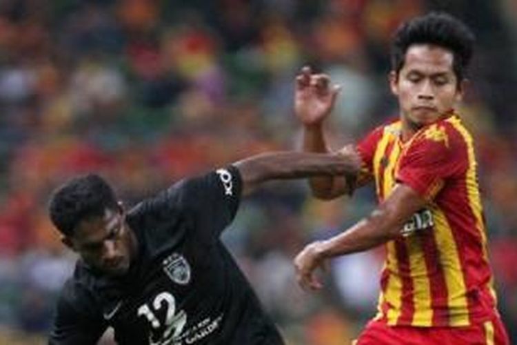 Andik Vermansyah dalam seragam Selangor.