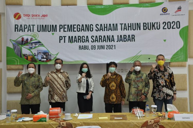 RUPS tahunan PT Marga Sarana Jabar 