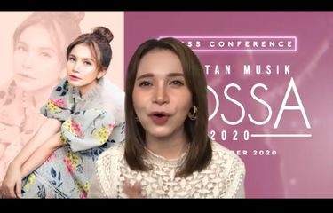 Penyanyi Rossa dalam konferensi pers virtual Catatan Musik Rossa 2020, Kamis (17/12/2020).