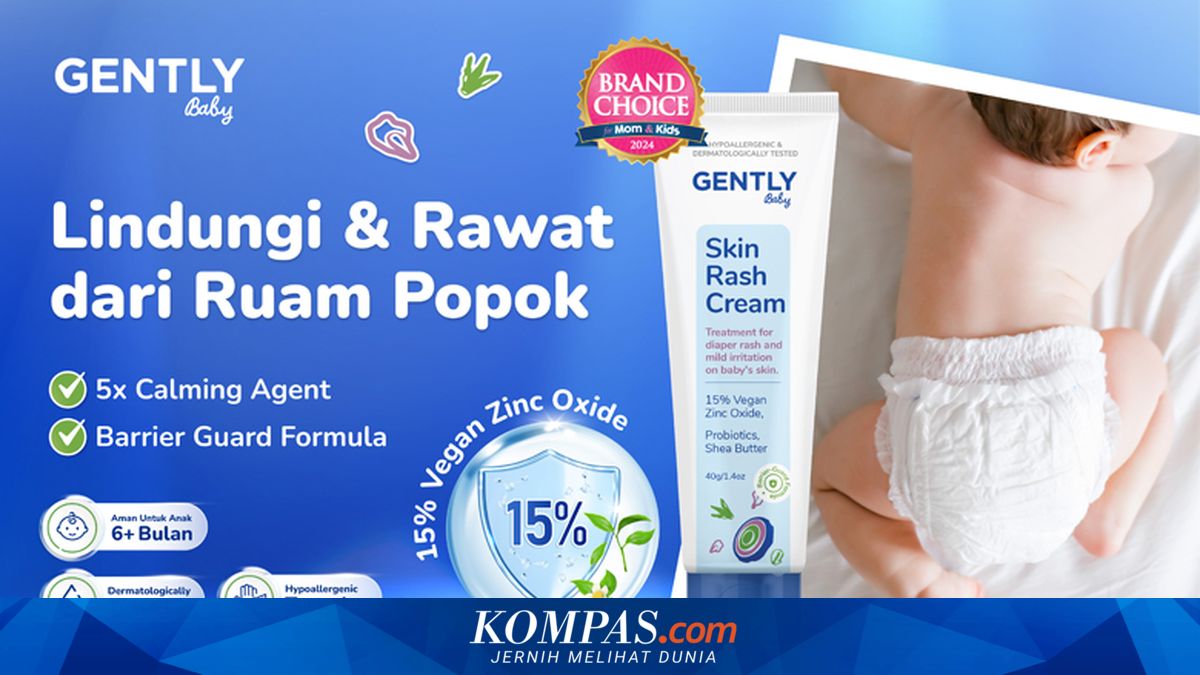 Skin Rash Cream Gently Baby Efektif Lindungi Si Kecil dari Ruam Popok