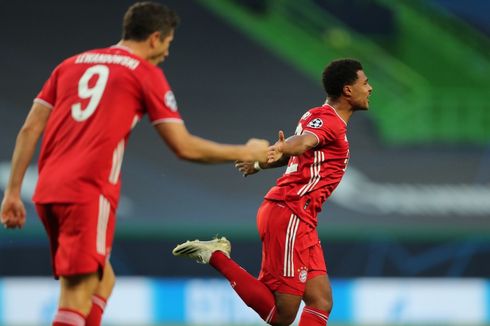 Lyon Vs Bayern, Serge Gnabry Torehkan Catatan Impresif