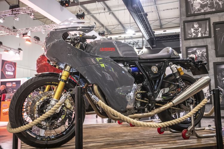 Nought Tea v2.0, salah satu dari deretan motor custom Royal Enfield di EICMA 2019