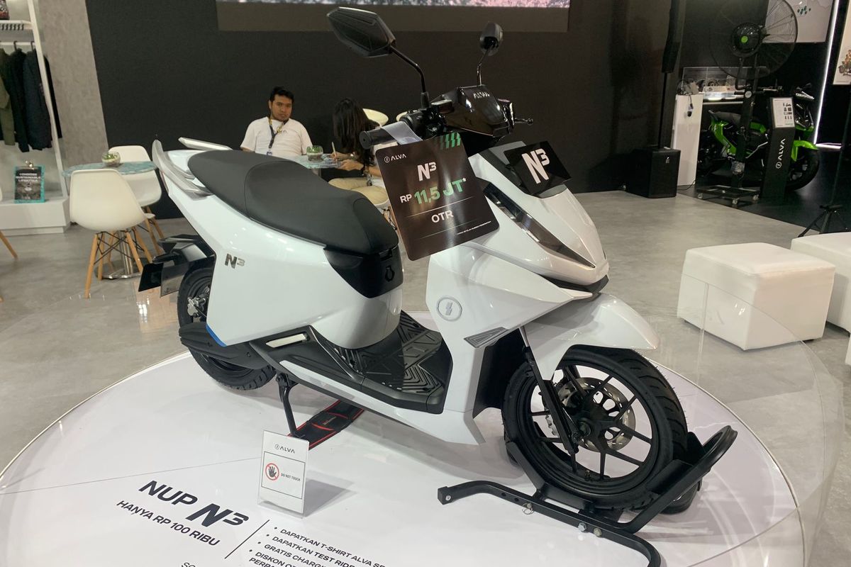 Motor listrik Alva N3 di GIIAS 2024