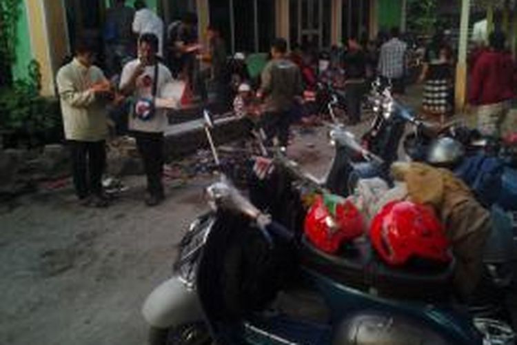 Ngabuburit ala Scooteris di Kediri