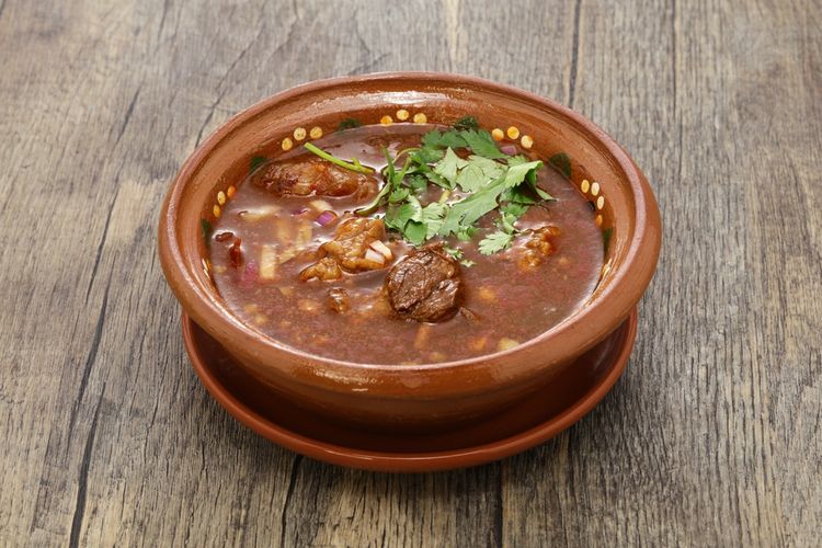 Birria, sup kambing khas Meksiko. 