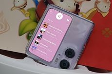 Cara Tambah Widget Spotify di Layar Depan Oppo Find N2 Flip