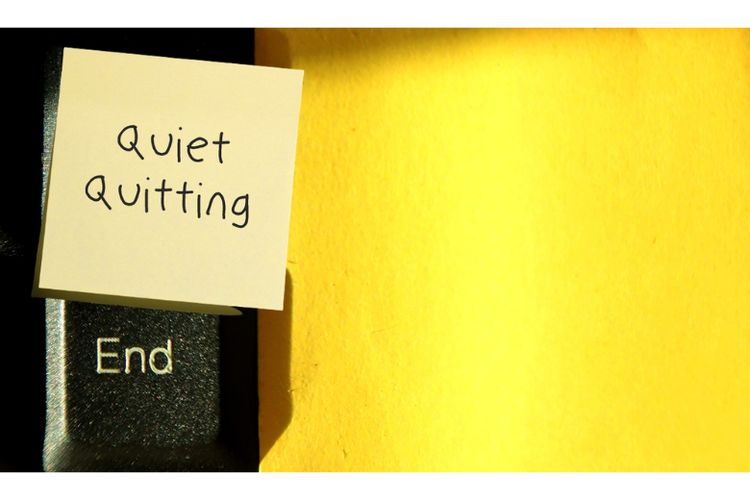 Ilustrasi quiet quitting