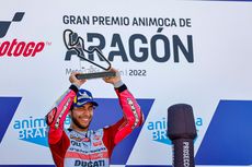Menang di MotoGP Aragon, Bastianini Pertahankan Momentum