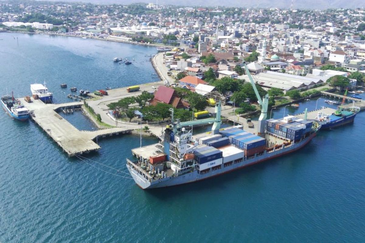 Terminal Penumpang Nusantara Parepare, Sulawesi Selatan yang mulai menerapkan penggunaan mesin X-ray dan barrier gate, Rabu (8/01/2024). 