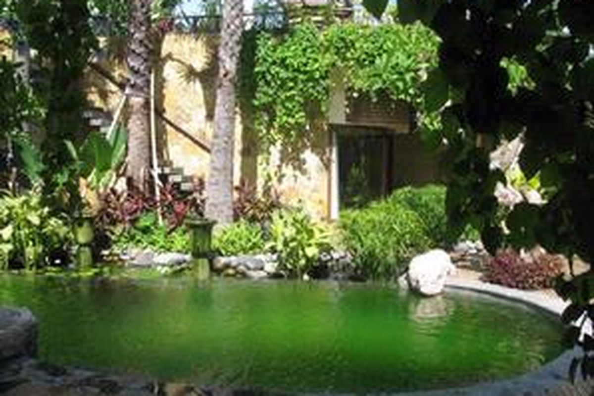 Kolam renang The Mertasari Bali, tanpa menggunakan bahan kimia 