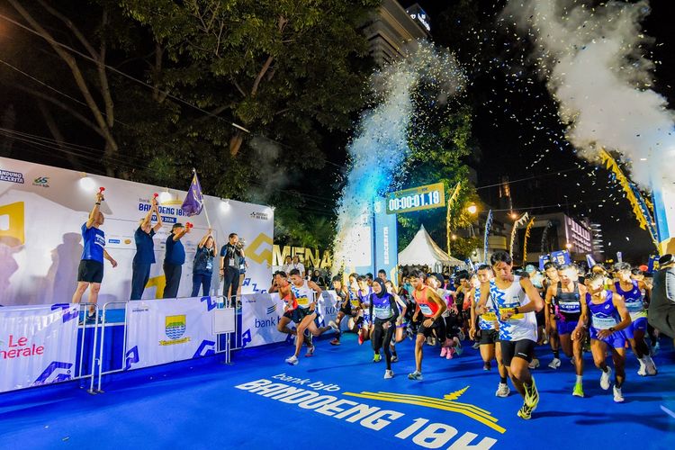 Bank bjb Bandoeng 10K, Pelari Rekreasional Naik Kelas Jadi Kian Kompetitif