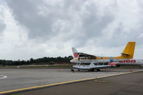 Pesawat Airfast yang Mendarat Darurat di Laut Ocarina Batam Berhasil Dievakuasi