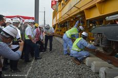Rel Kereta Cepat Jakarta Bandung Mulai Dipasang, Progres Proyek Capai 82 Persen