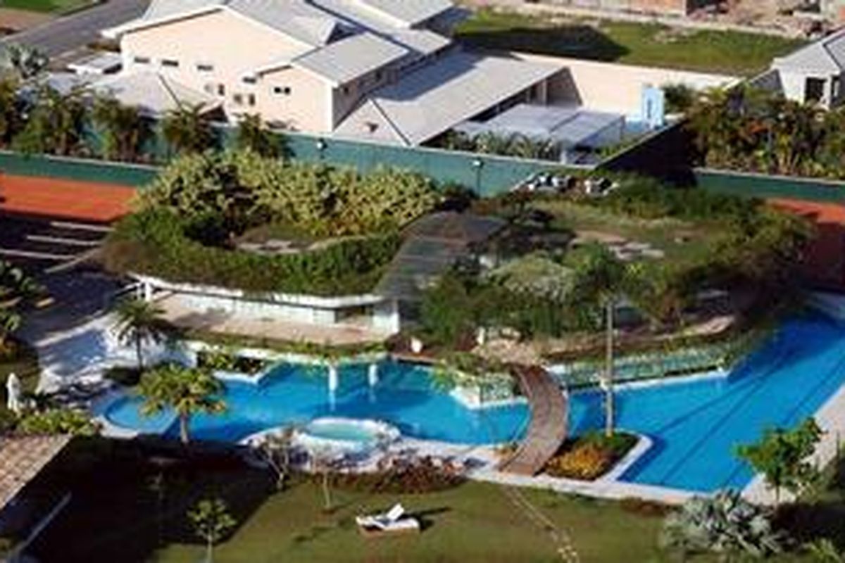 Inilah rumah mewah Ronaldinho di kawasan Santa Monica Jardins.