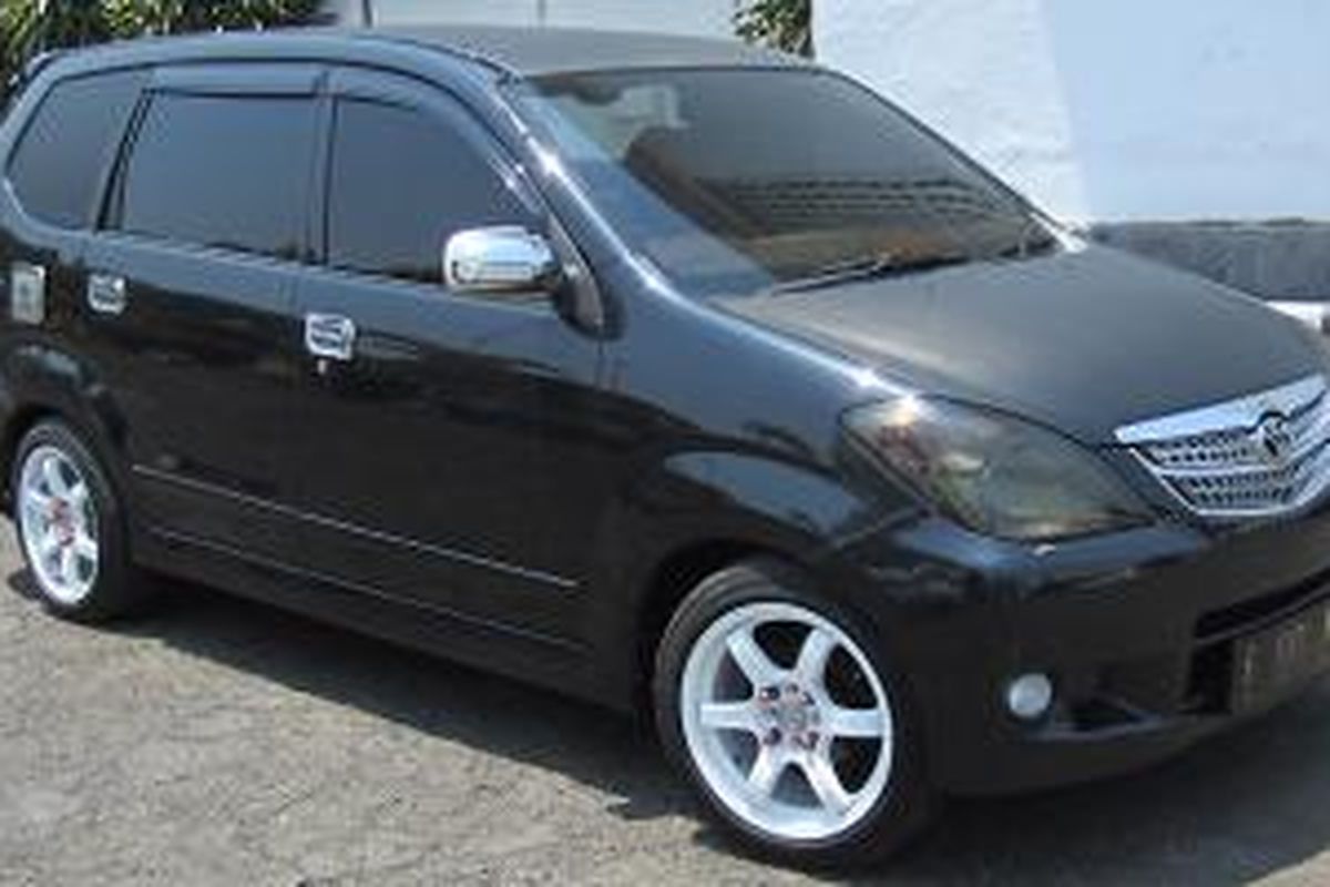Ubahan eksterior Toyota Avanza G produk 2007 terlihat sederhana