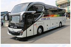 Sinar Jaya Rilis 2 Unit Bus Baru Mewah Pakai Body Skylander R2