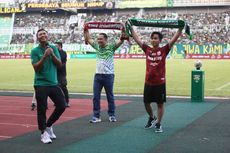 Laga Persebaya Vs Persis Solo, Gibran: Kita Seduluran