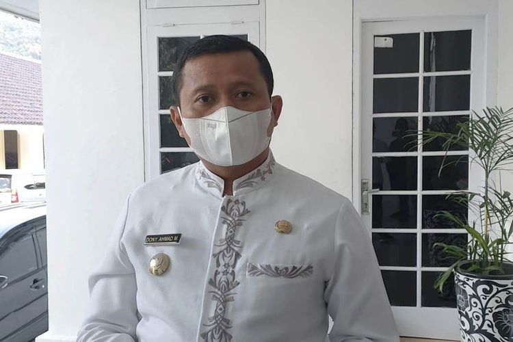 Bupati Sumedang Dony Ahmad Munir. AAM AMINULLAH/KOMPAS.com