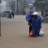 Banjir Rendam Ratusan Rumah di Ambon, Anak-anak dan Perempuan Mengungsi