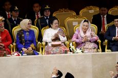Megawati dan Habibie Hadiri Sidang MPR, SBY Tak Terlihat