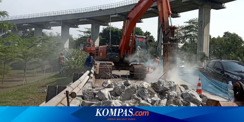 Minggu Pagi, Pemeliharaan Tol Jagorawi Kembali Dilakukan