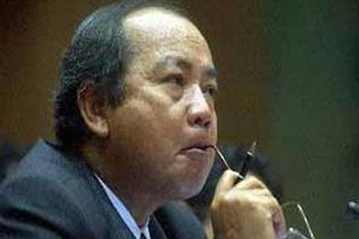 Gubernur BI Burhanuddin Abdullah