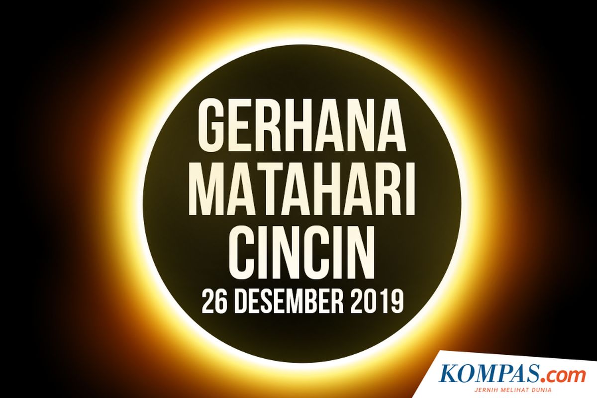 Gerhana Matahari Cincin 26 Desember 2019