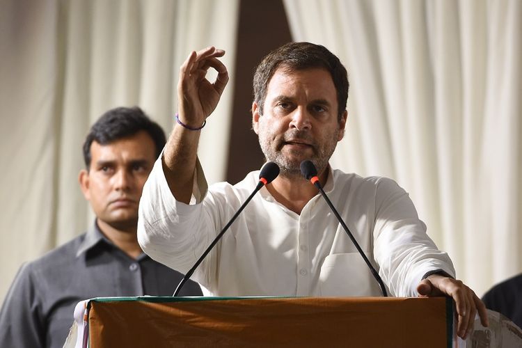 Rahul Gandhi, presiden Partai Kongres Nasional India (INC).