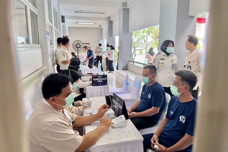 29.376 Warga Binaan-Petugas Lapas Sudah Ikuti CKG dan Skrining TBC Sejak Juni